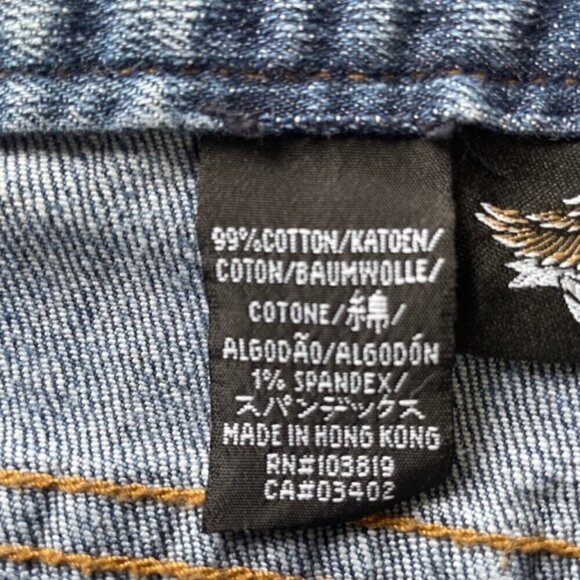 HARLEY-DAVIDSON Y2K Bootcut Jeans - Size 10 Long - Picture 10 of 13